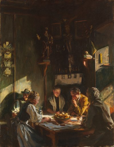 Tiroler Innenraum, 1915 von John Singer Sargent
