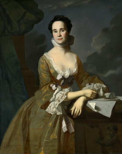 Mrs. Daniel Hubbard (Mary Greene) von John Singleton Copley