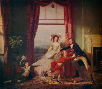Die Familie Sitwell, 18. Jahrhundert von John Singleton Copley