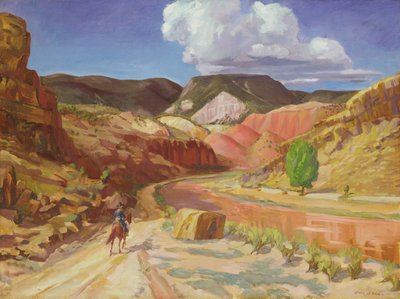 Chama läuft rot von John French Sloan