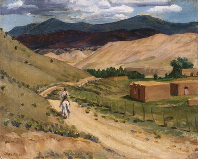 Straße nach Chimayo von John French Sloan
