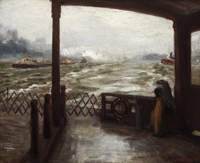 Wake of the Ferry, Nr. 1 von John French Sloan