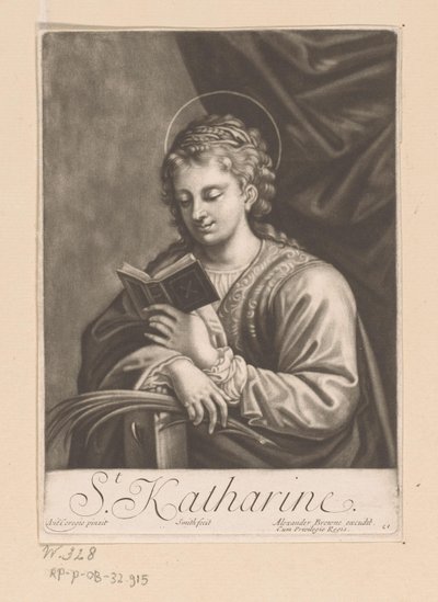 Heilige Katharina von Alexandrien von John Smith
