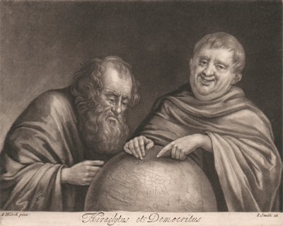 Heraklit und Demokrit von John Smith