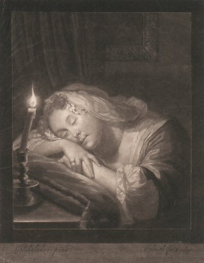 Schlafende Frau von John Smith