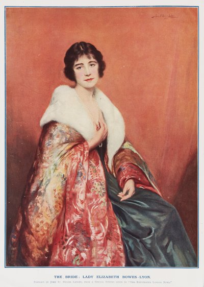 Lady Elizabeth Bowes-Lyon von John St. Helier Lander