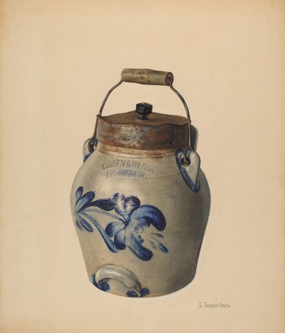 Teigkrug, ca. 1938 von John Tarantino