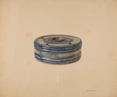 Tintenfass, ca. 1939 von John Tarantino