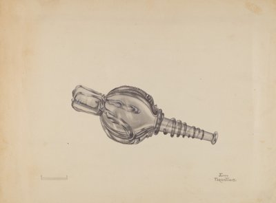 Miniatur-Balgflasche, ca. 1936 von John Tarantino