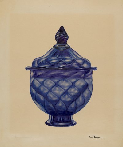 Zuckerschale, 1935-1942 von John Tarantino