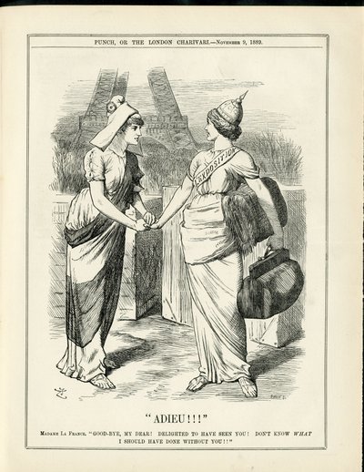 Illustration von John Tenniel in Punch von John Tenniel