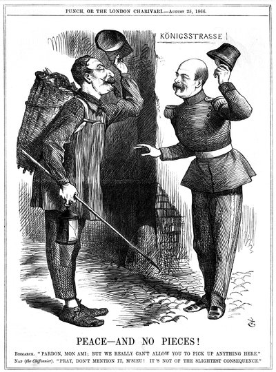 Frieden - und keine Stücke!, 1866 von John Tenniel