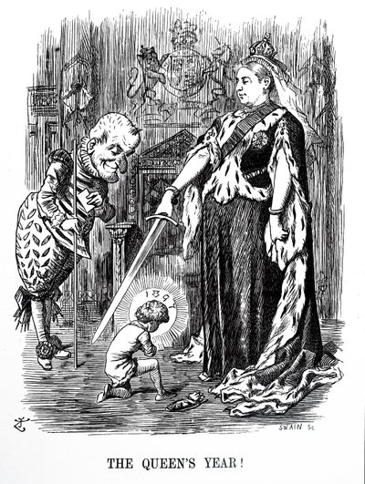 Diamantenjubiläum von Königin Victoria von John Tenniel