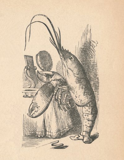 Der Hummer, 1889 von John Tenniel
