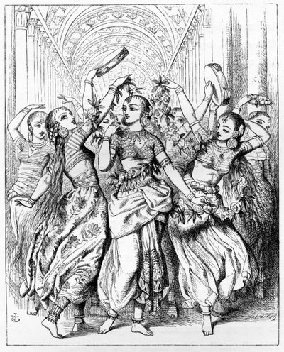 Der verschleierte Prophet von von John Tenniel