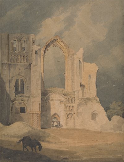 Castle Acre Priory von John Thirtle