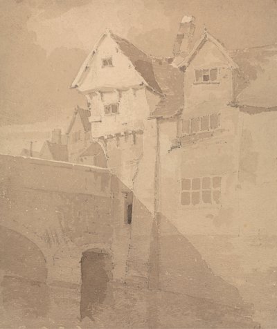 Fye Bridge, Norwich von John Thirtle