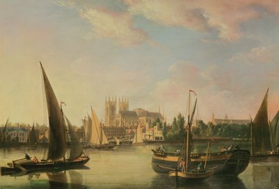 Ein Blick auf Westminster von John Thomas Serres