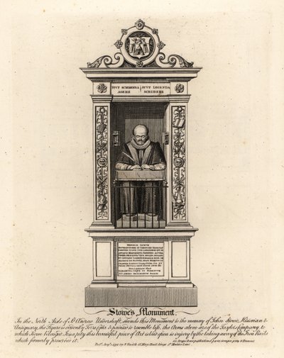 John Stowe, Historiker und Antiquar von John Thomas Smith