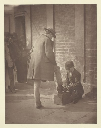 Der unabhängige Schuhputzer, 1881 von John Thomson