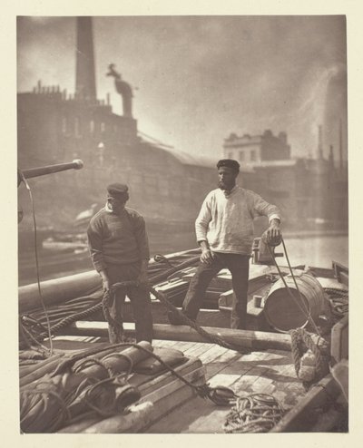Arbeiter auf der "Stillen Autobahn" von John Thomson