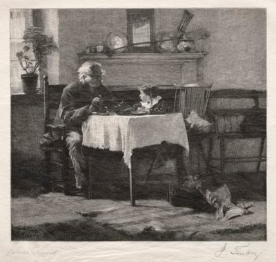 Vertrauensgespräche, 1887 von John Tinkey