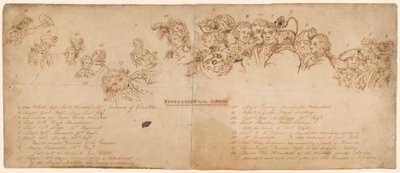 Schlüssel zu  von John Trumbull