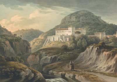 Kloster in Vietri, nahe Salerno von John Warwick Smith