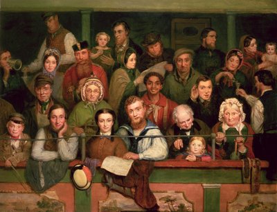 Die Galerie, Drury Lane von John Watkins Chapman