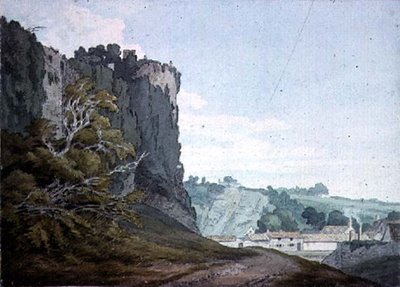 Teil von Chepstow Castle, Monmouthshire von John White Abbott