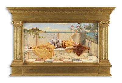 Ein glückliches Erwachen, 1903 von John William Godward