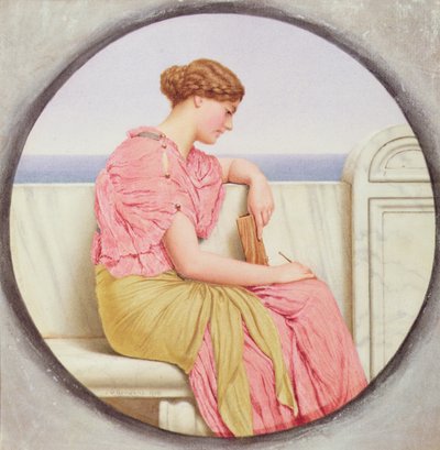 Reflexionen, 1918 von John William Godward