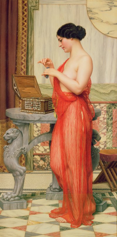 Das neue Parfüm, 1914 von John William Godward