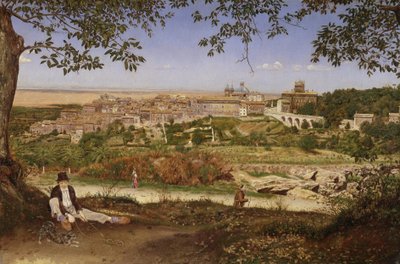 Ariccia, nahe Rom, Italien von John William Inchbold