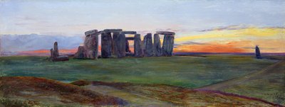 Stonehenge von John William Inchbold