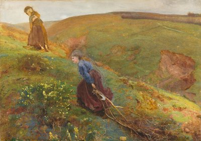 Die Holzsammler, 1869 von John William North