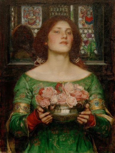 Sammelt die Rosenknospen, solange ihr könnt von John William Waterhouse