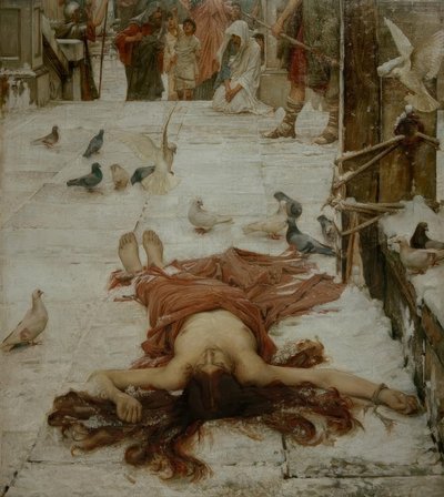 Heilige Eulalia von John William Waterhouse