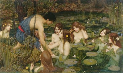 Hylas und die Nymphen von John William Waterhouse