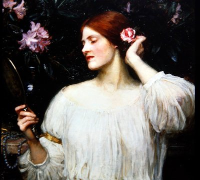 Eitelkeit, ca. 1910 von John William Waterhouse