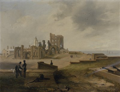 Tynemouth Priory von Osten von John Wilson Carmichael