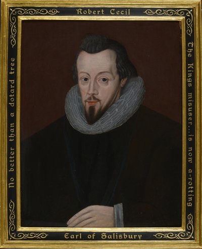 Robert Cecil, 1. Earl of Salisbury von John de Critz