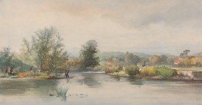 Punt auf einem Fluss von Jonathan Needham