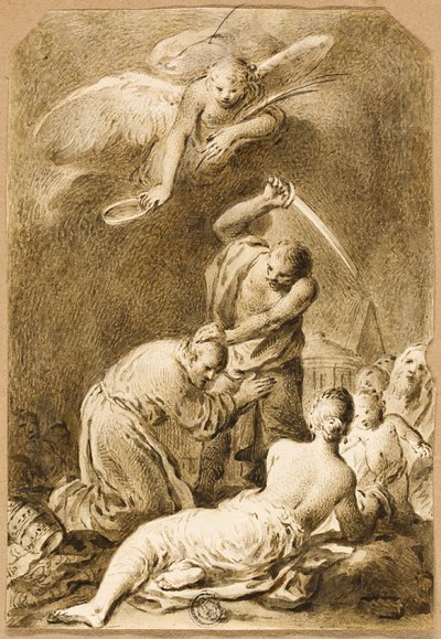 Martyrium eines Heiligen von José Camarón y Boronat