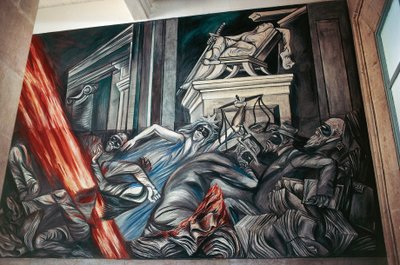 Gerechtigkeit von José Clemente Orozco