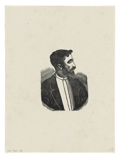 Porträt, ca. 1888-1913, gedruckt 1942 von José Guadalupe Posada