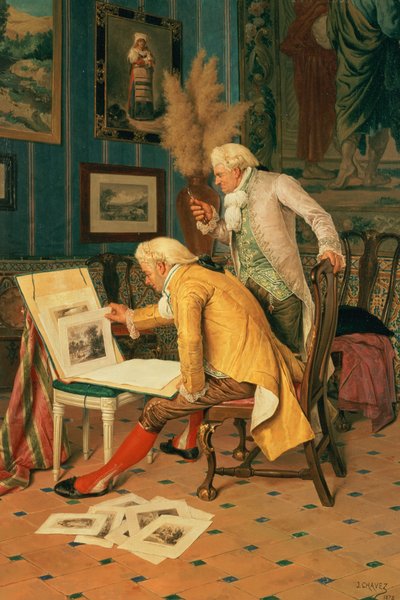 Die Kenner, 1878 von Jose de Chavez y Artiz