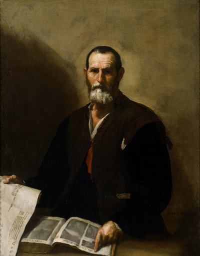 Philosoph Krates von Theben, 1636 von Jose de Ribera