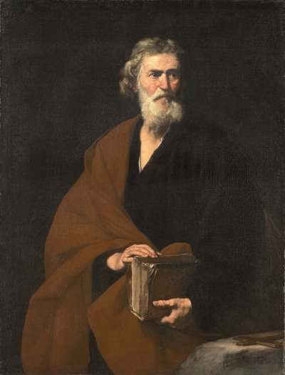 Der Heilige Matthäus der Evangelist von Jose de Ribera