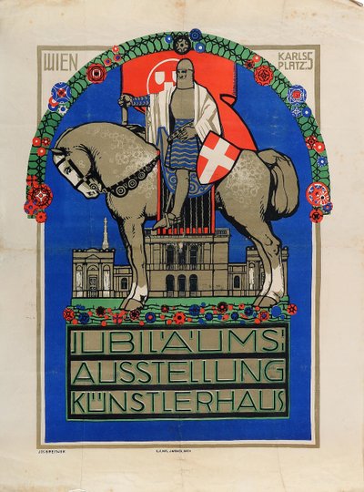 Jubiläumsausstellung Wiener Künstlerhaus, 1908 von Josef Breitner